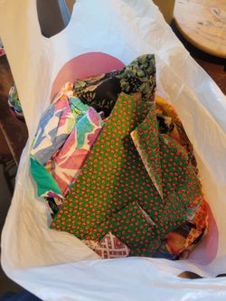 Free fabric scraps