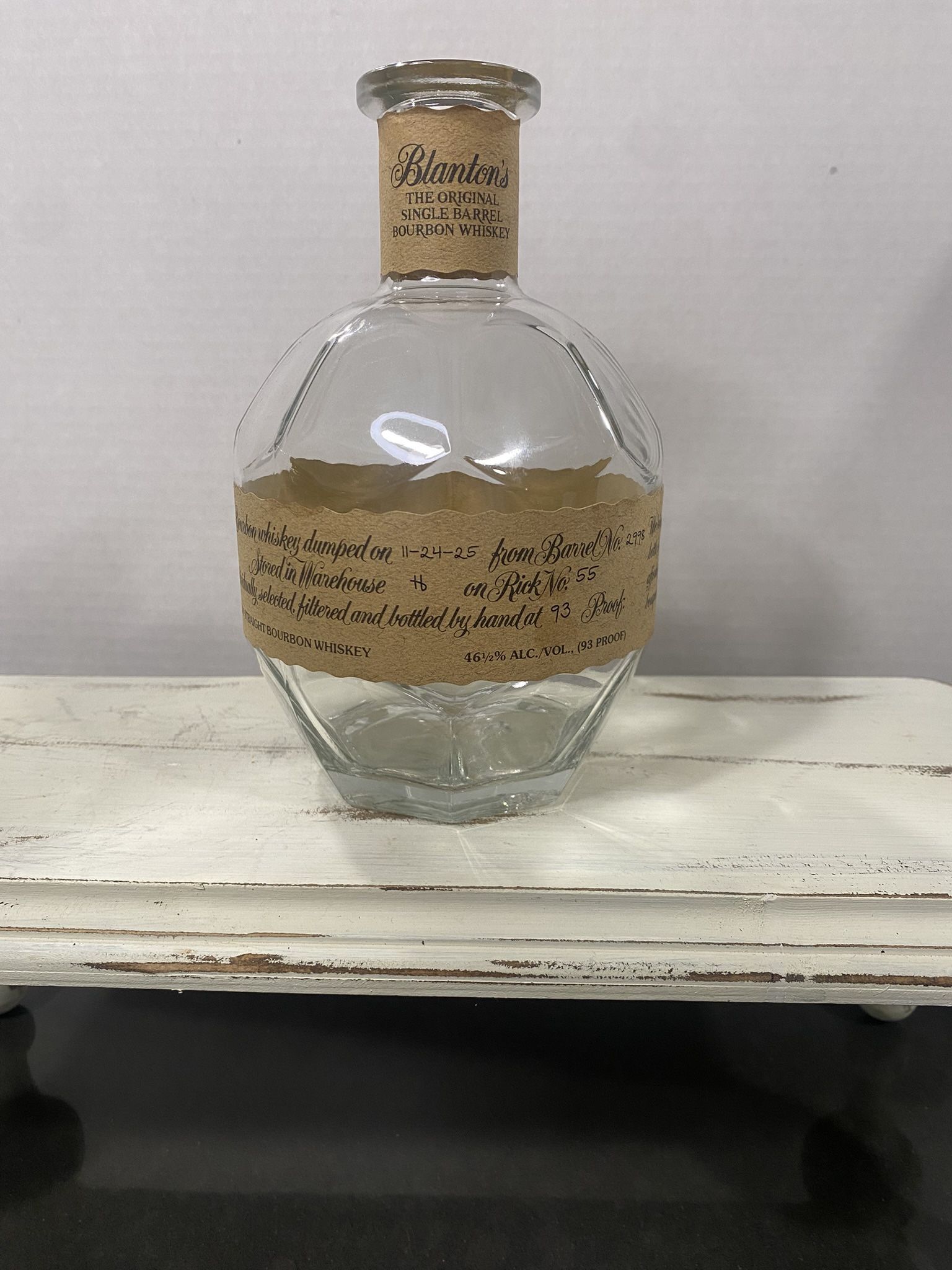 Blanton’s Decorative Bottle