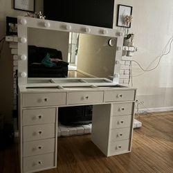 White Vanity