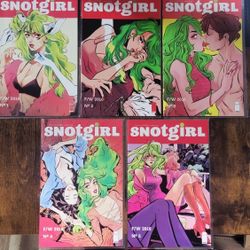 Snotgirl #1-5 Including the HTF #4 Cover A all In  NM