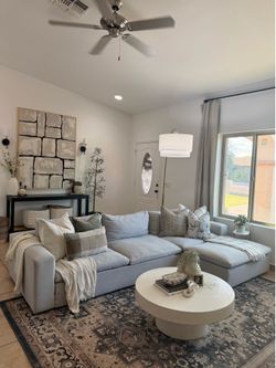 Living spaces sectional