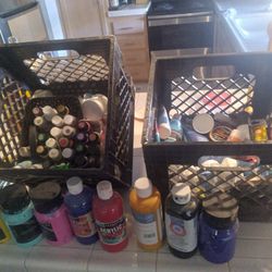 Oils -Pastels- Acrylics Paint