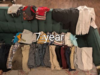 Boy clothes, 7/8:  30 pieces