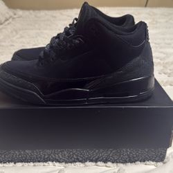 2025 Jordan 3 Black Cat 10.5 Worn About 6 Times