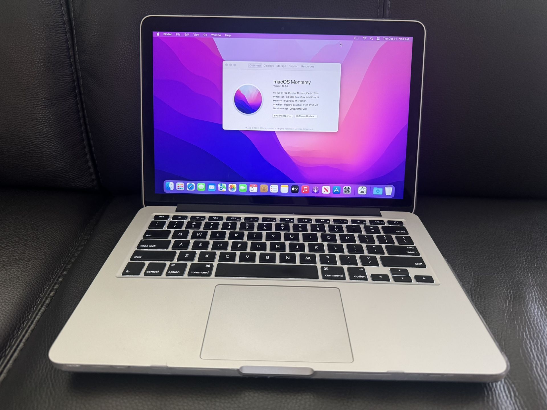 MacBook Pro Retina 13 In 2015