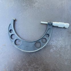 Brown and Sharpe 4-5 micrometer slant line