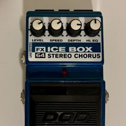 1990’s DOD FX-64 Stereo Chorus Guitar Effects Pedals Works Perfectly 