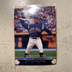 2000 Topps Ben Sheets Card