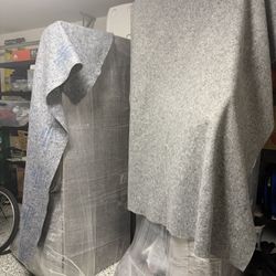 Very New Large Gray Sectional Couch 