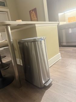 Stainless Steel Kitchen Trash Can