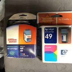 HP PRINTER COLOR CARTRIDGES