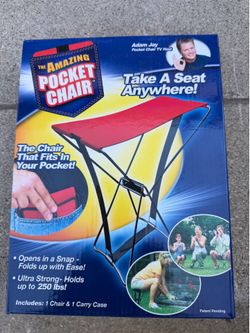 Compact travel chair
