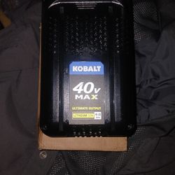 KOBALT 40V MAX 4AH BATTERY 