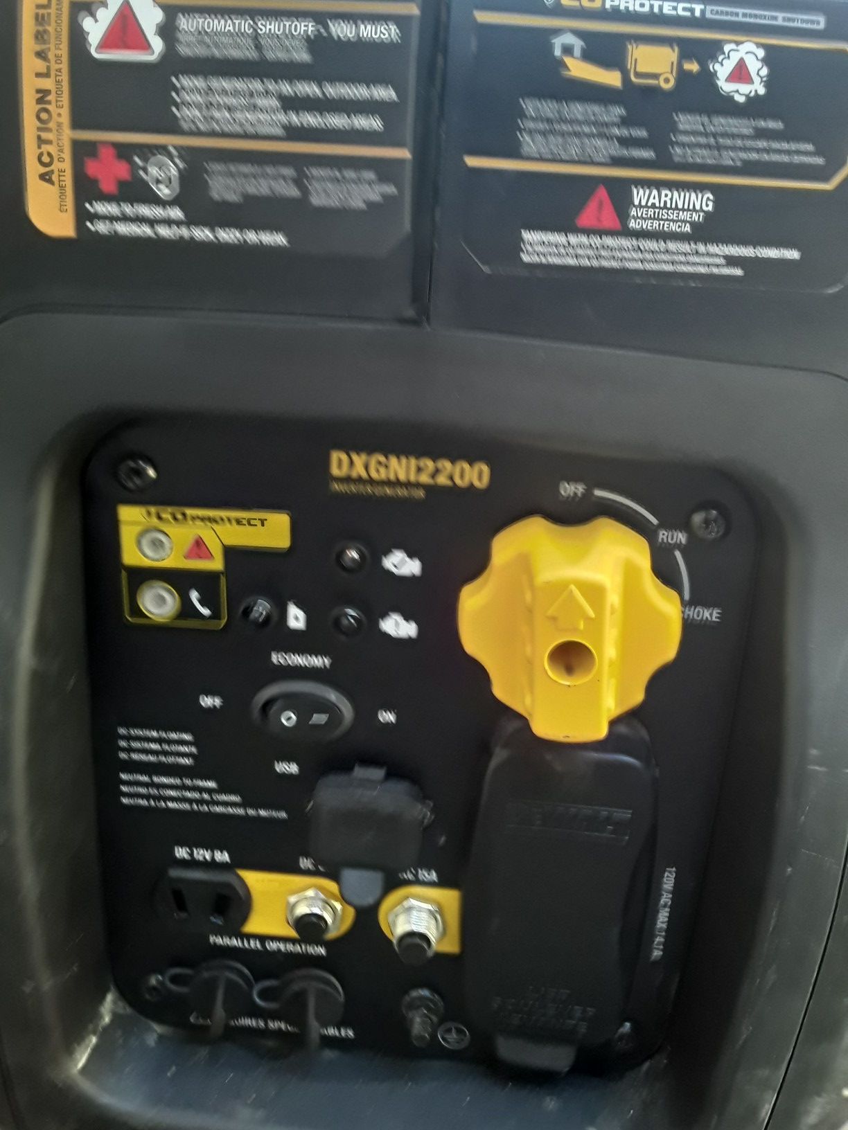 Dewalt 2200 generator