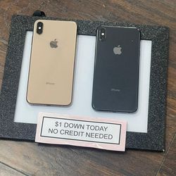 Apple iPhone XS Max -PAYMENTS AVAILABLE-$1 Down Today 
