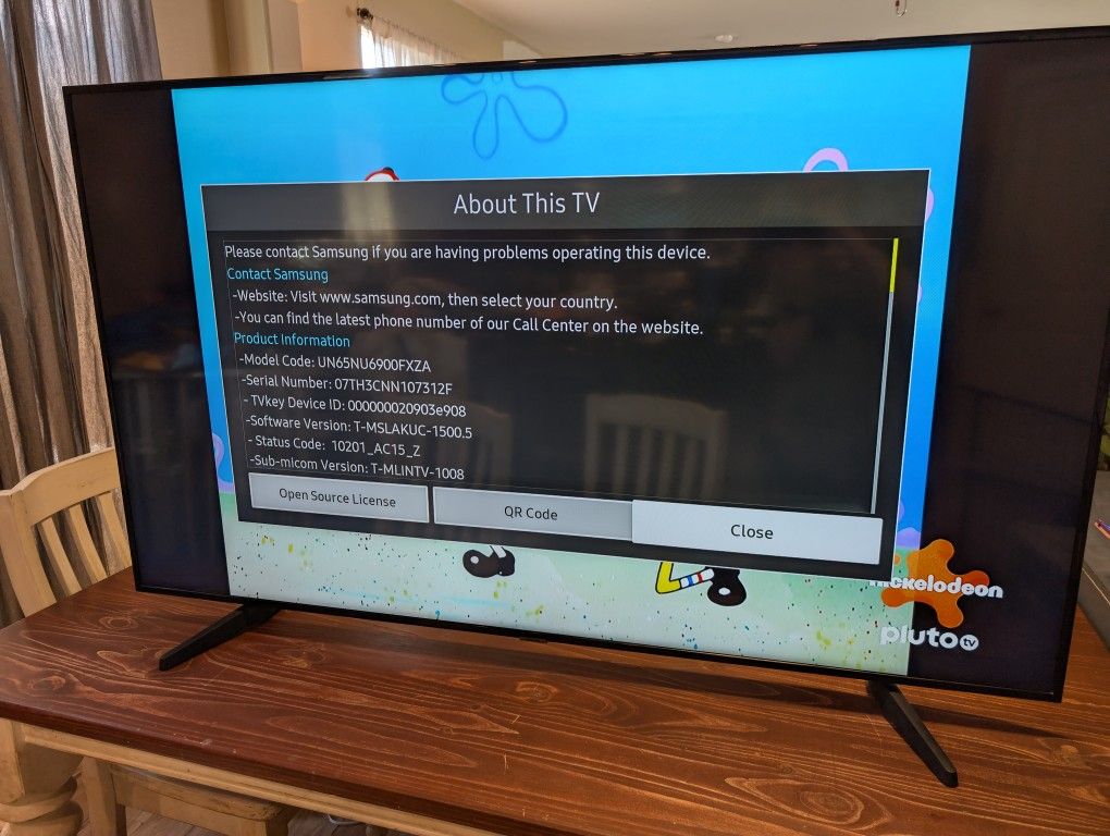 Samsung 65 Inch 4k TV