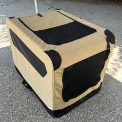 Collapsible Dog Crate Great For Traveling Medium Size