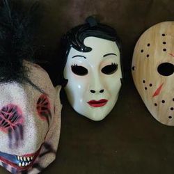 Halloween Face Masks 