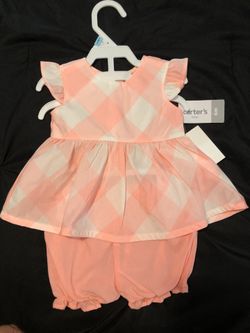 New Carters 2 pieces, 6 months.