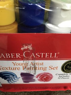 Faber-Castell Young Artist Texture Painting Set 14513