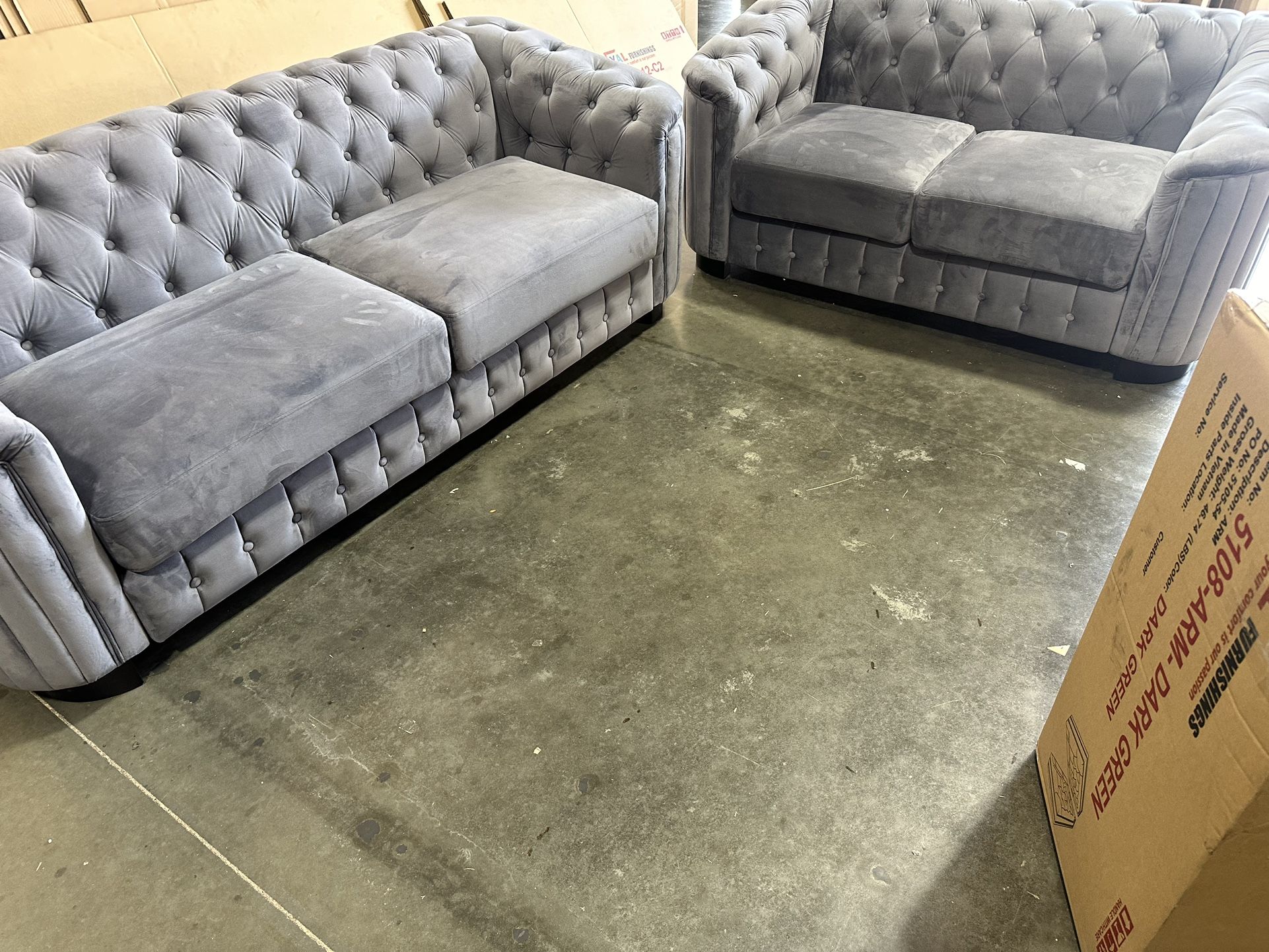 Sofa And Loveseat Set