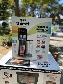 Ninja Thirsti Drink System Soda Maker, ninja soda machine, ninja soda maker, soda maker, soda machine, ninja appliance, ninja kitchen