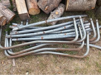 Old trampoline poles