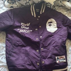 A bathing ape majestic Baseball Jacket