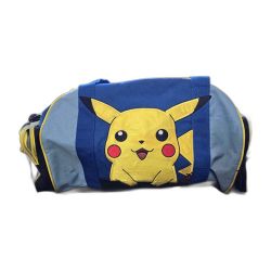 Pokemon Pikachu "Gotta Catch em All Duffle Bag"Y2K Nintendo Blue/Yellow