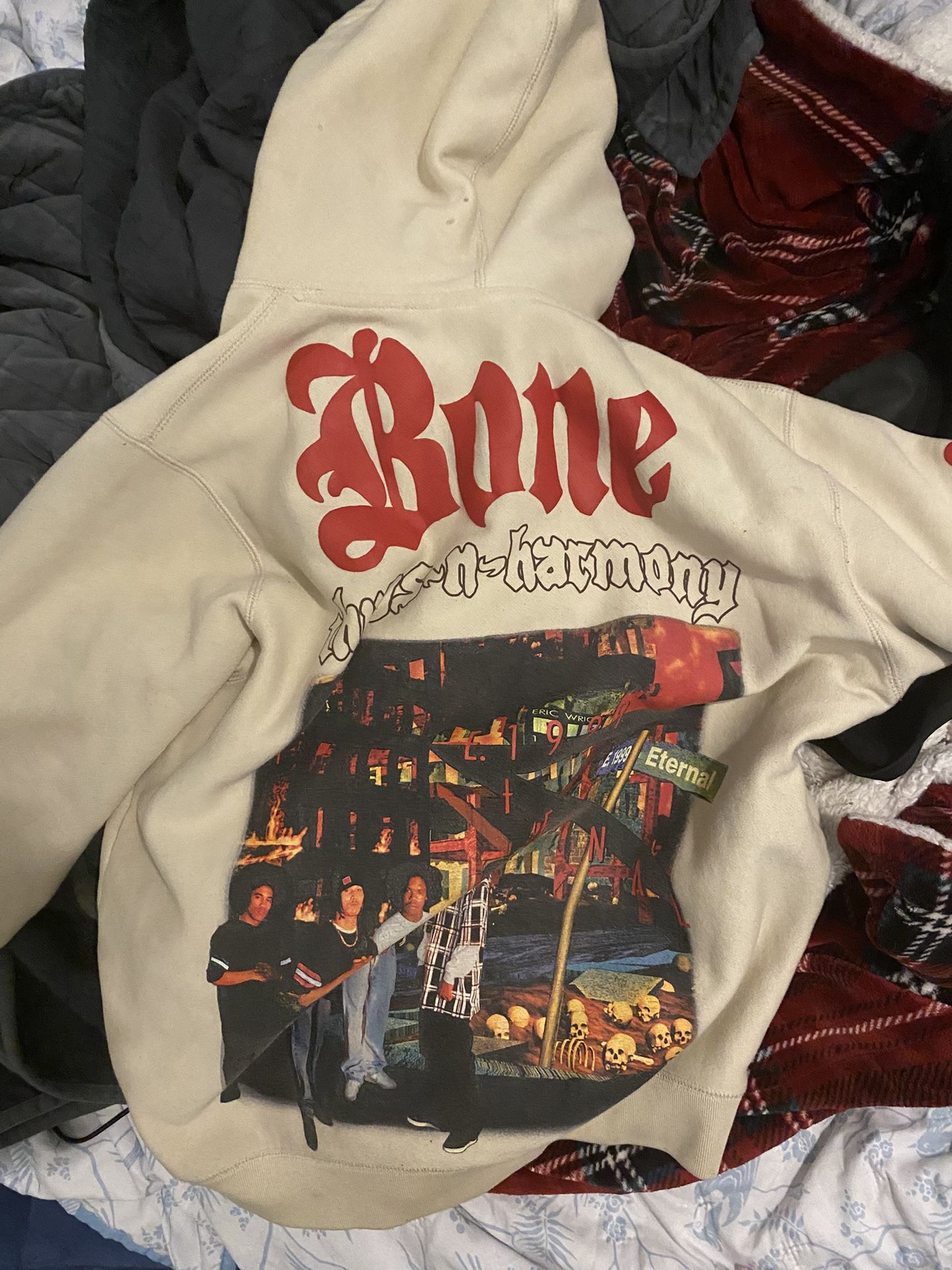 bone and harmony and spider hoodie