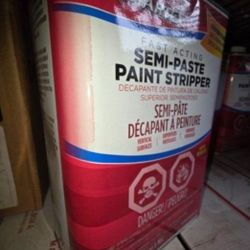 Paint Stripper Gallon Size. Semi Paste Paint Remover