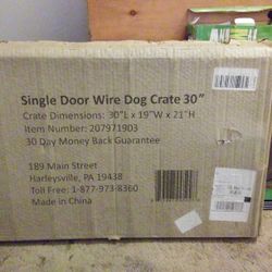 30"dog Crate Wire