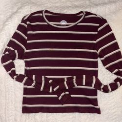 S DICKIES RED LONG SLEEVE