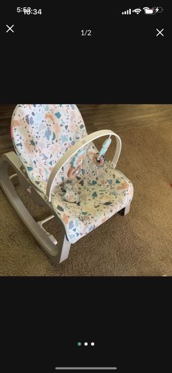 Rocking Baby Chair And Pillow