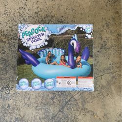 peacock Sprayer Pool