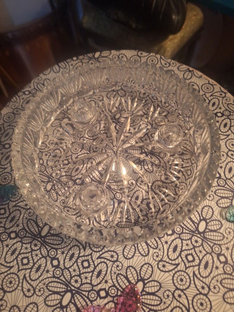 Crystal Princess House Candle Holder