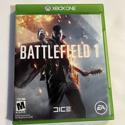 XBox One Battlefield 1 Microsoft Xbox One, 2016 EA Tested Complete