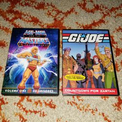 G.I. Joe & He-Man DVD Lot [K4]