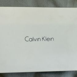 Calvin Klein Leather Wallet & Key Fob Set