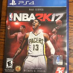 NBA2K17 PS4 Game 