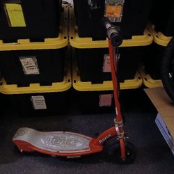 Razor E175 Electric Powered 24V Ride-On Scooter - Red, For Ages 8+ and Up, Steel