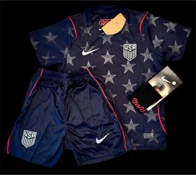 USA World Cup Kids Away Jersey Set