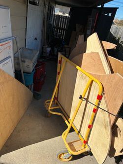 Heavy duty material cart