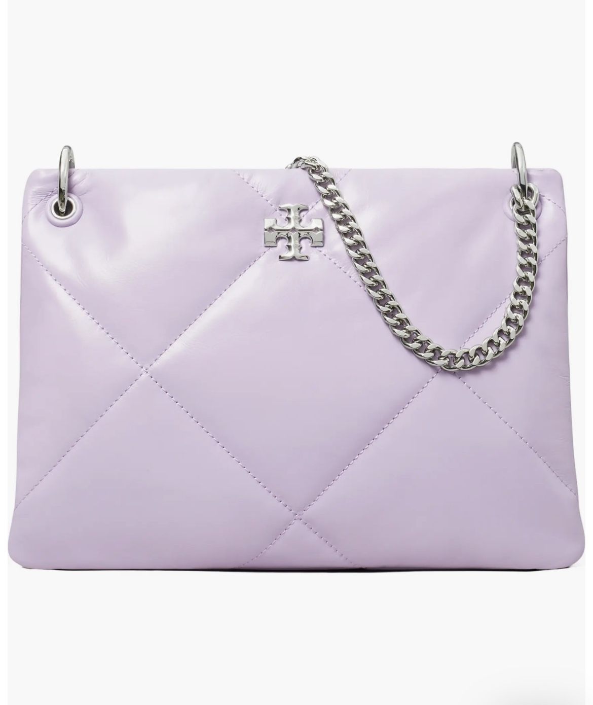 Tory Burch- Small Kira Diamond Quilted Leather Shoulder Bag