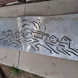 Ourdoor Metal Art (2' X 6')