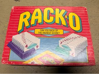 Rack-o board game