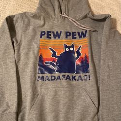 NWOT Pew Pew Hoodie Size Small 