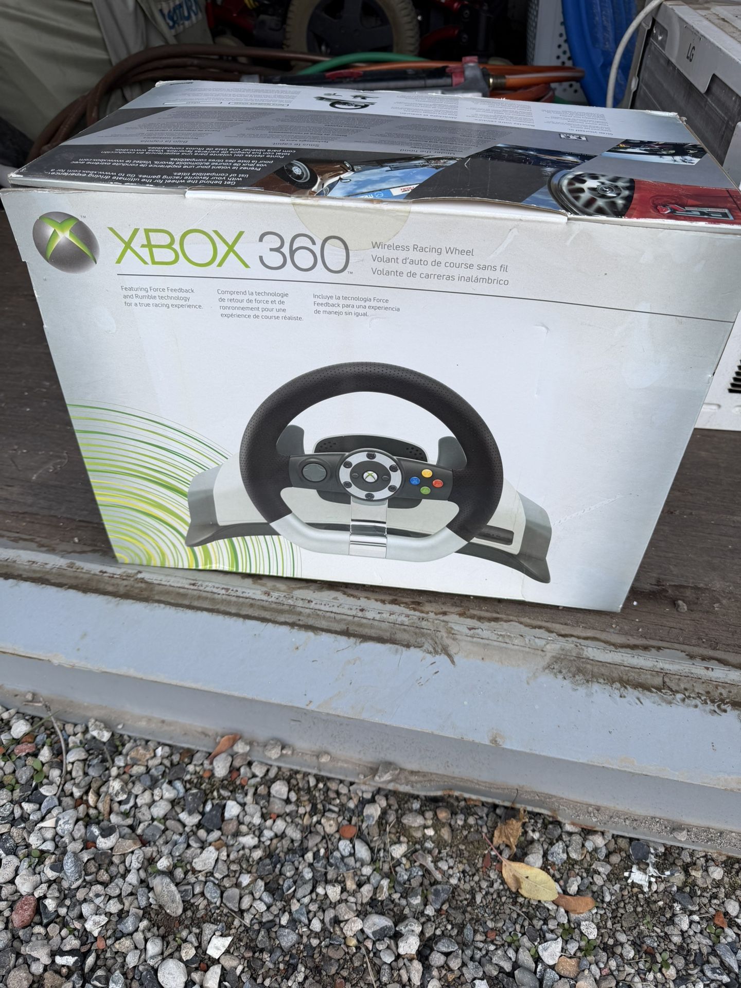 Xbox 360  Racing Wheel