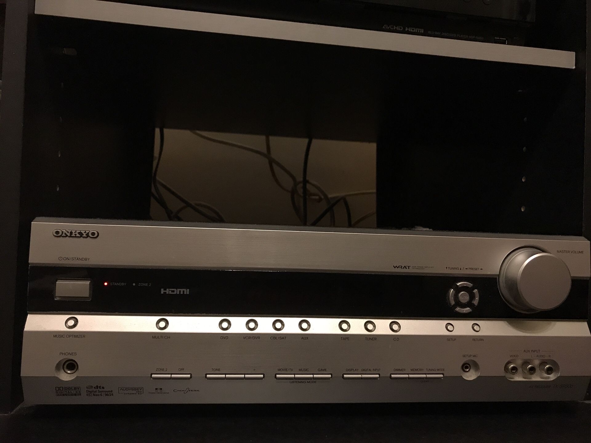 Onkyo receiver audio stereo