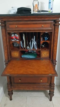 Secretariat Desk Dresser